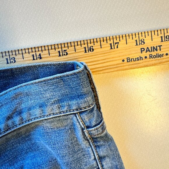 Gap 1969 Jeans Mens 31x32 Skinny Pool Shark Wash Distressed - Picture 7 of 15